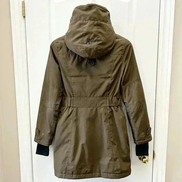 Aritzia TNA Bancroft Parka Winter Jacket Coat Dark Olive  Green Size XXS - Picture 10 of 16